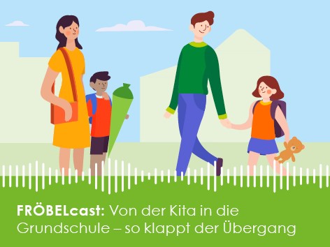 Neue Podcast-Folge: "Von der Kita in die Grundschule - so klappt der Übergang"